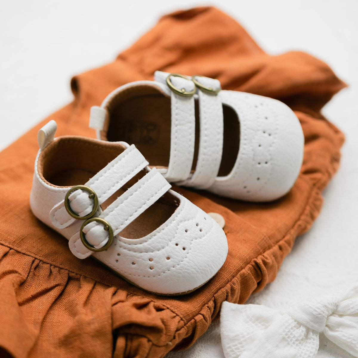 Sage Soft Sole Shoes - White