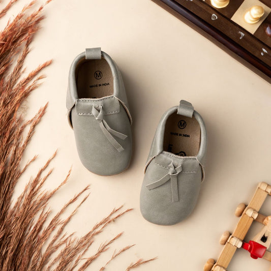 Logan Soft Sole Shoes - Grey