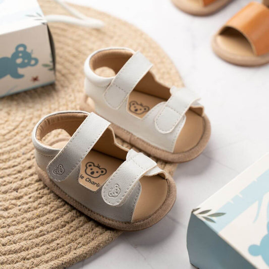 Ella Soft Sole Sandals - White