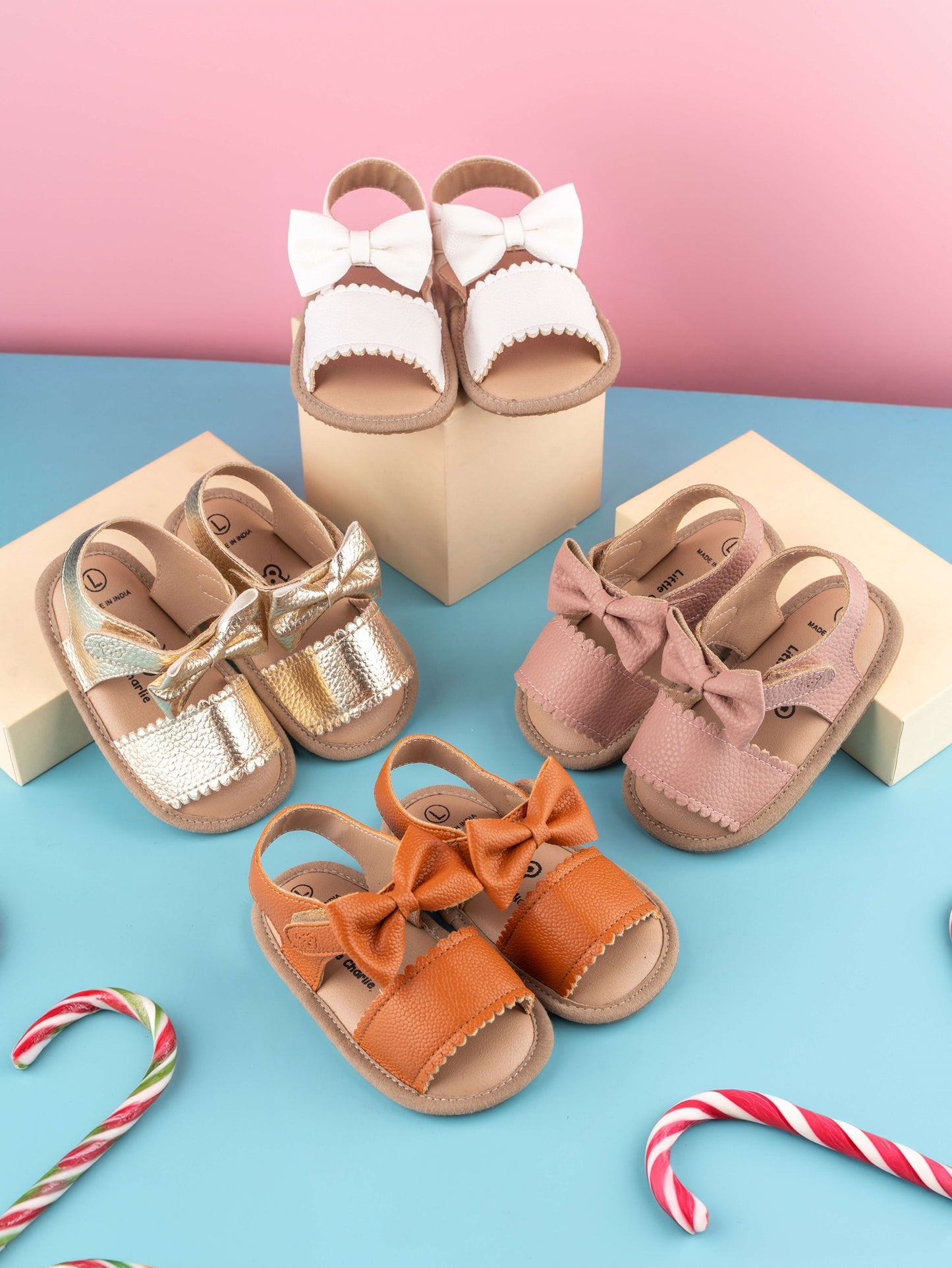 Hazel Soft Sole Sandals - White