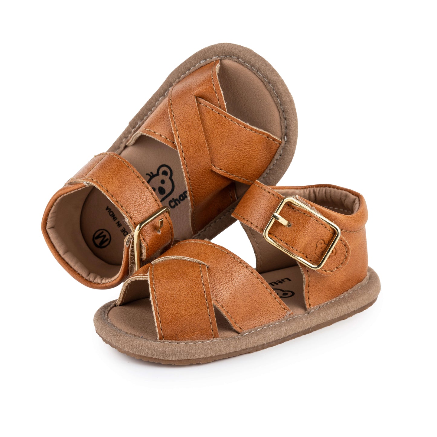 Georgia Soft Sole Sandals - Tan