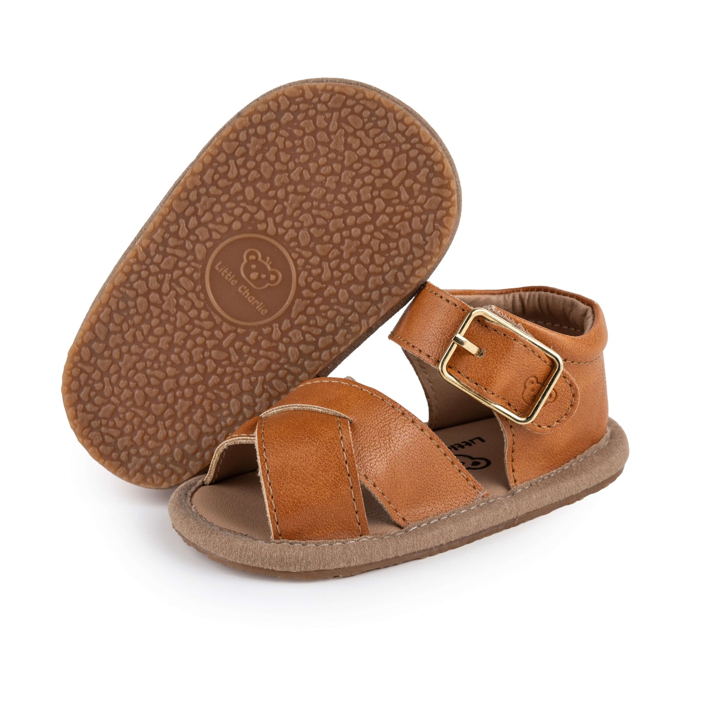 Georgia Soft Sole Sandals - Tan