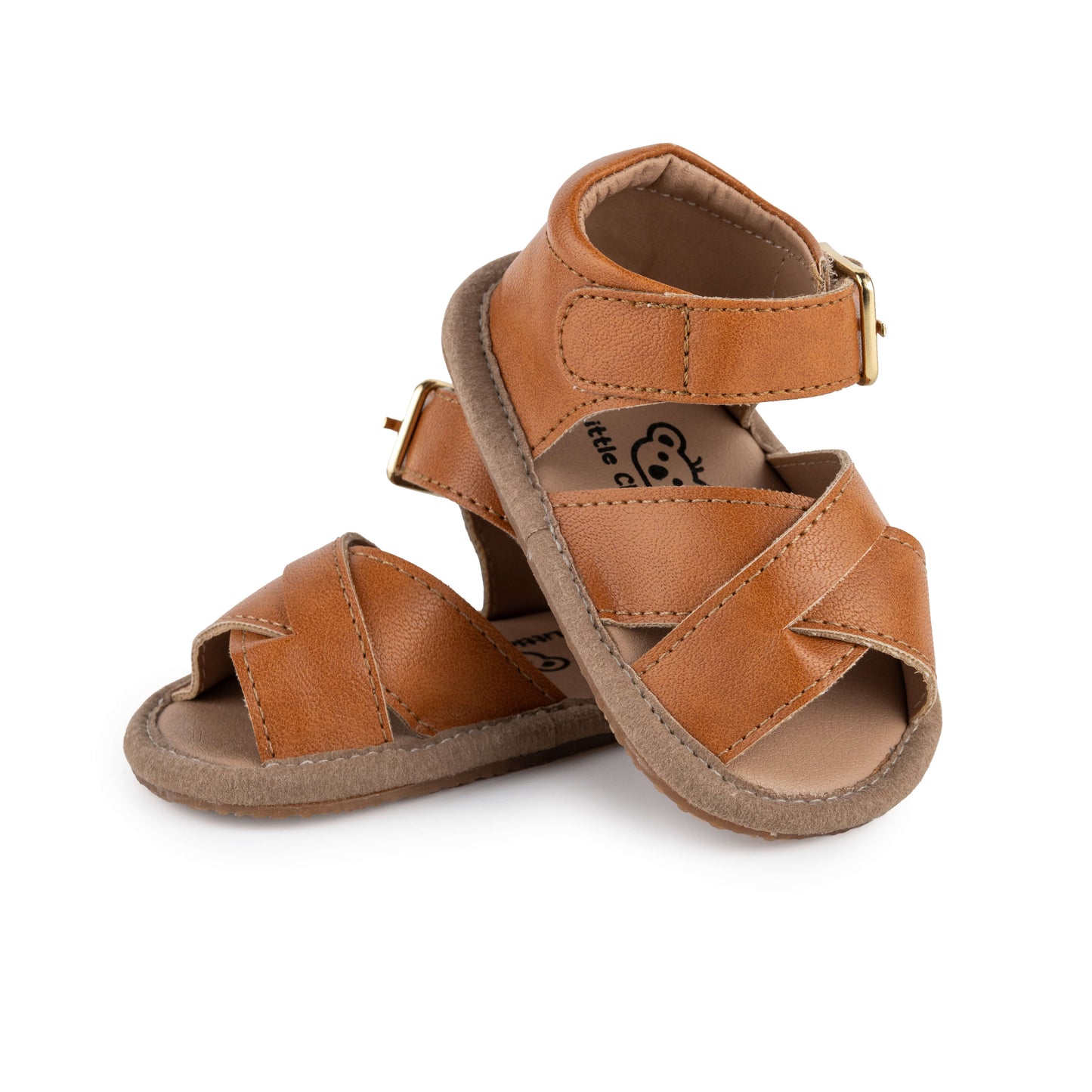 Georgia Soft Sole Sandals - Tan