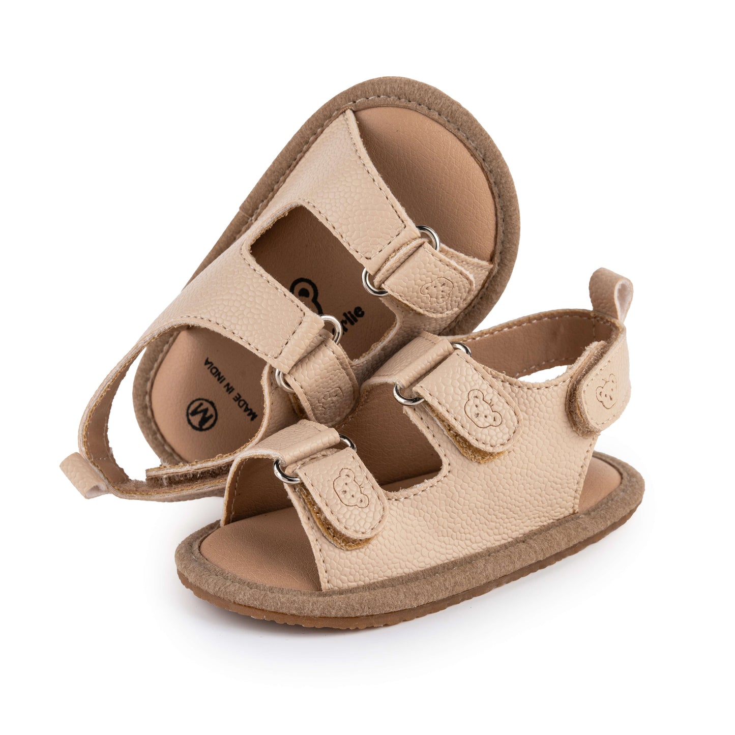 Quinn Soft Sole Sandals - Beige