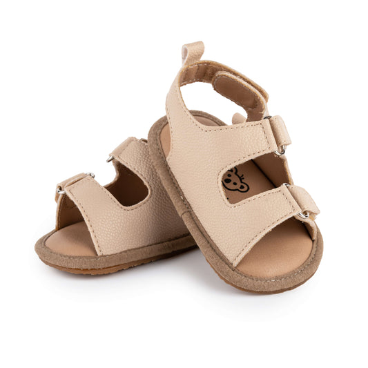 Quinn Soft Sole Sandals - Beige
