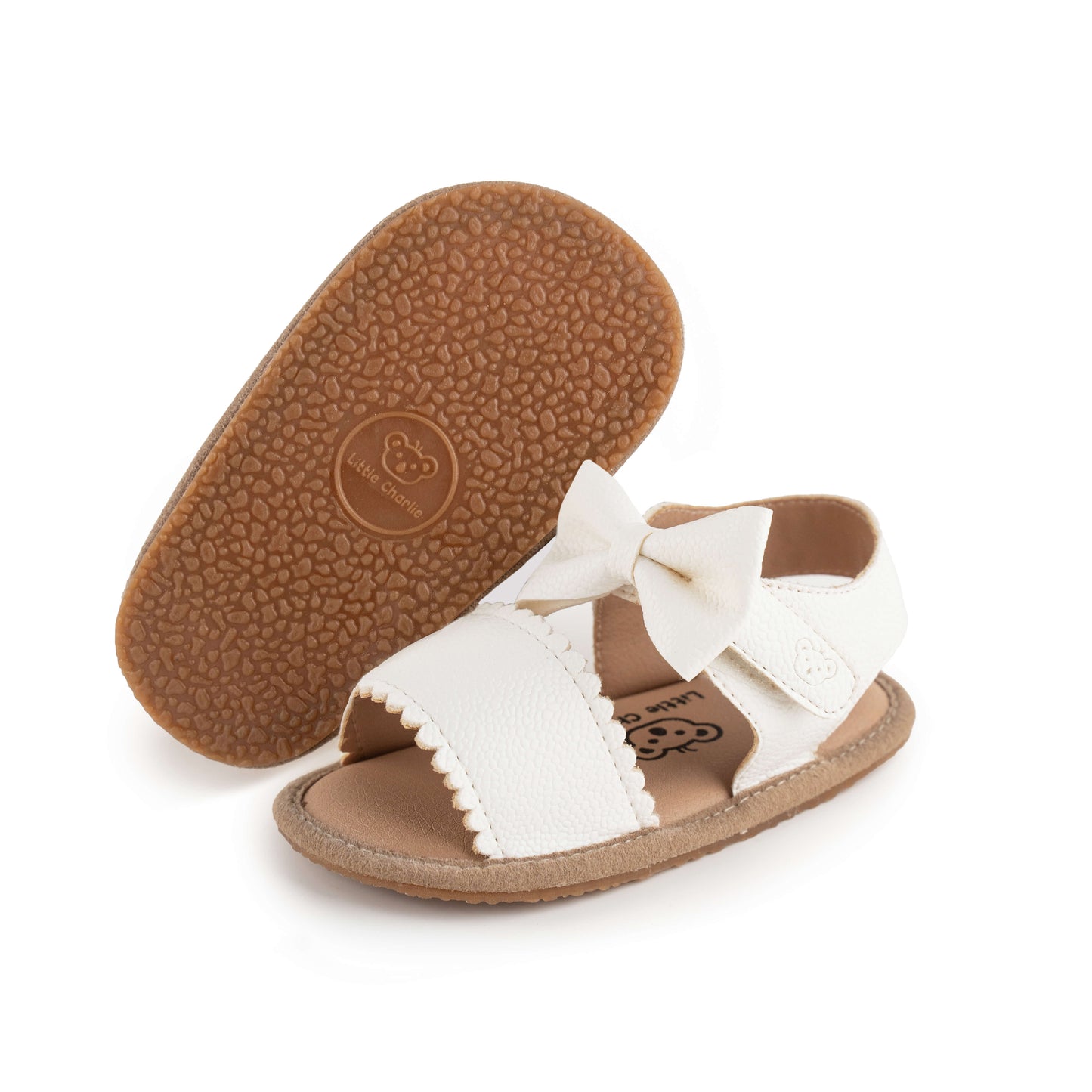Hazel Soft Sole Sandals - White