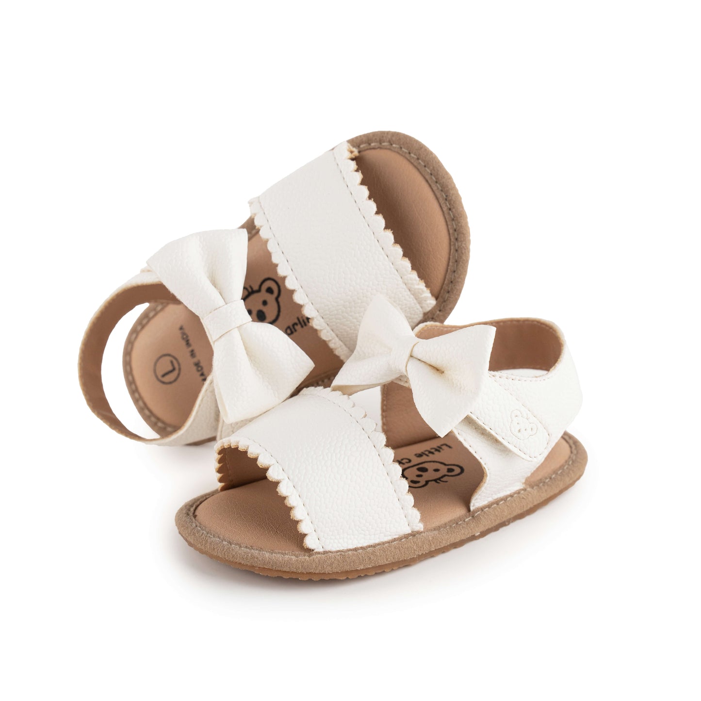 Hazel Soft Sole Sandals - White