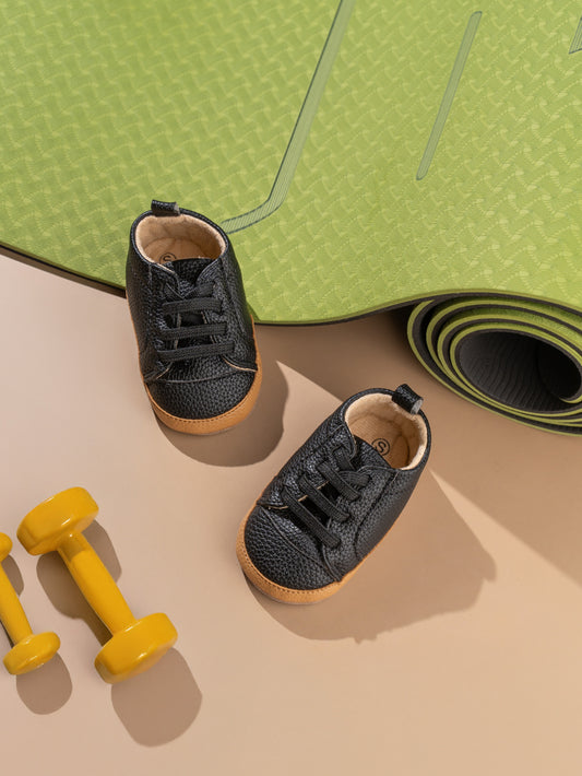 Riley Soft Sole Shoes - Black