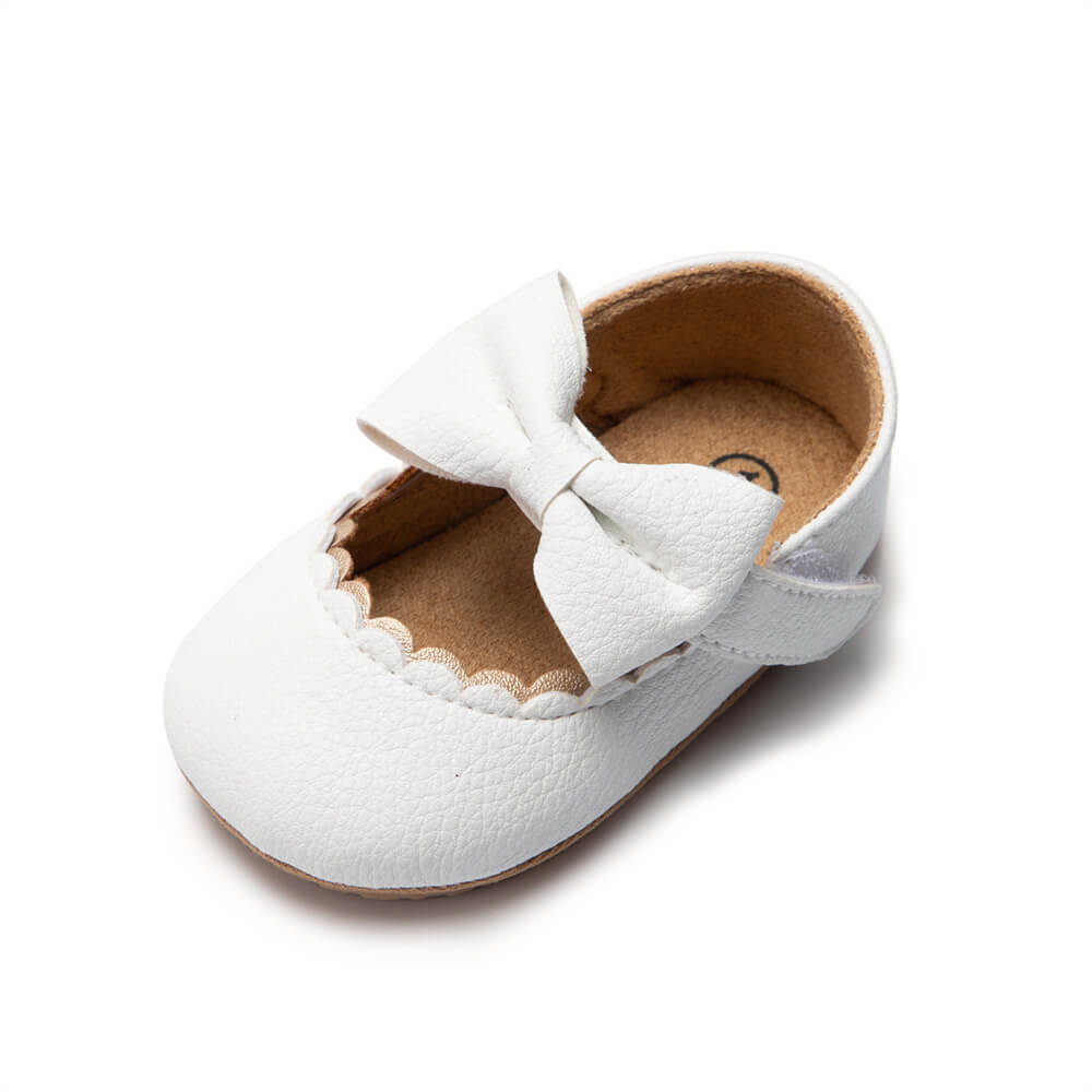 Amayra Soft Sole Shoes - White