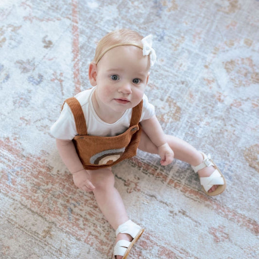 Georgia Soft Sole Sandals - White