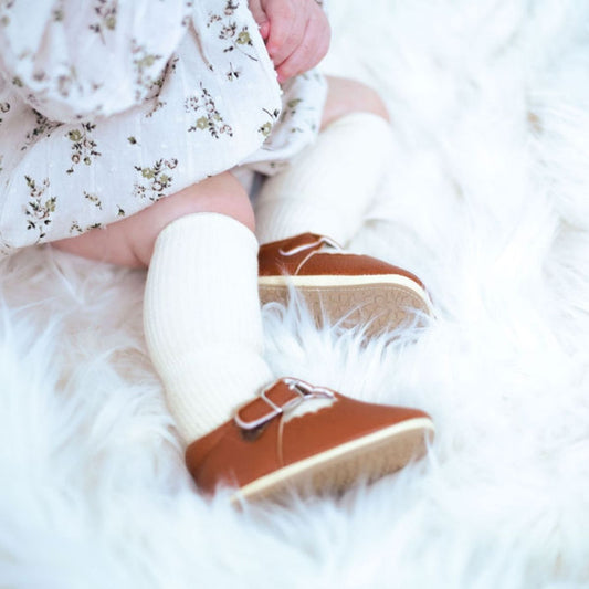 Olivia Soft Sole Shoes - Tan