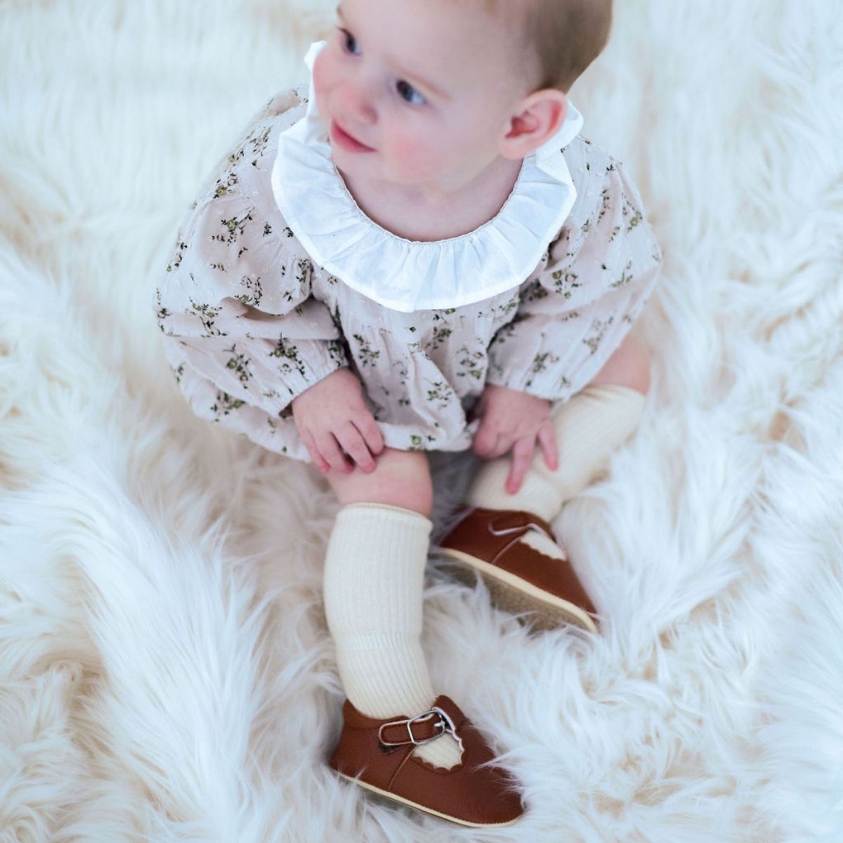 Olivia Soft Sole Shoes - Tan