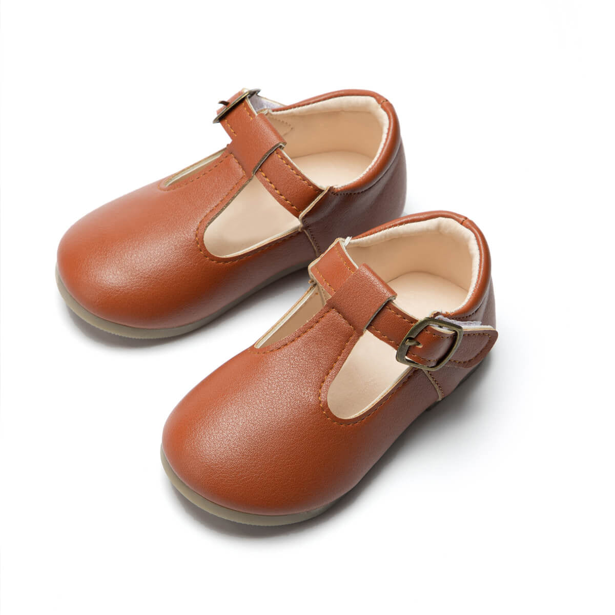 Asher 1st Walker Baby Shoes - Tan