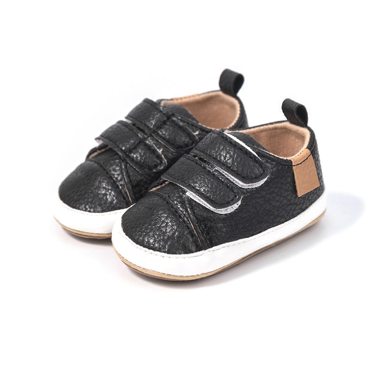 Eddie Soft Sole Shoes Black – Little Charlie