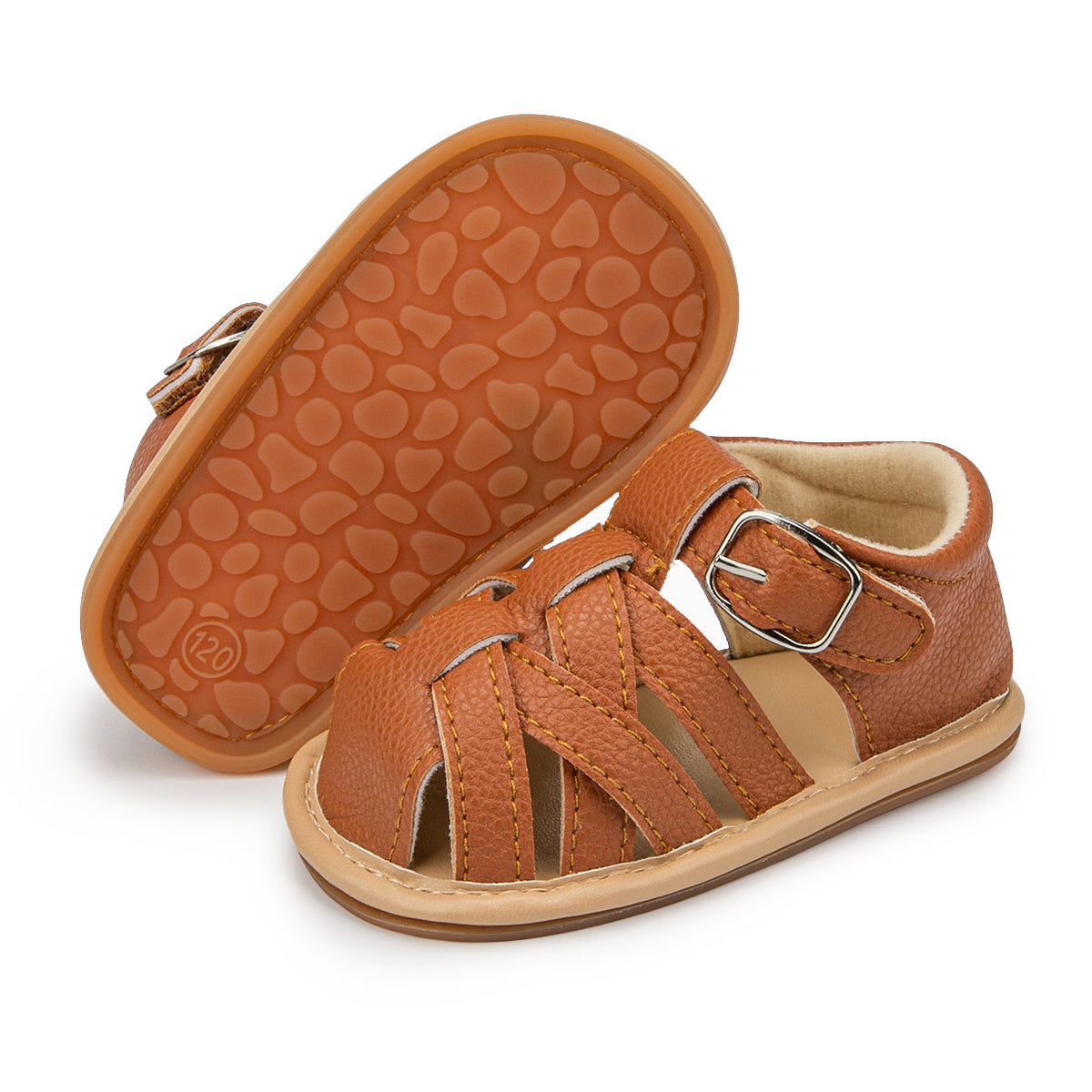 Charlie Soft Sole Sandals - Tan