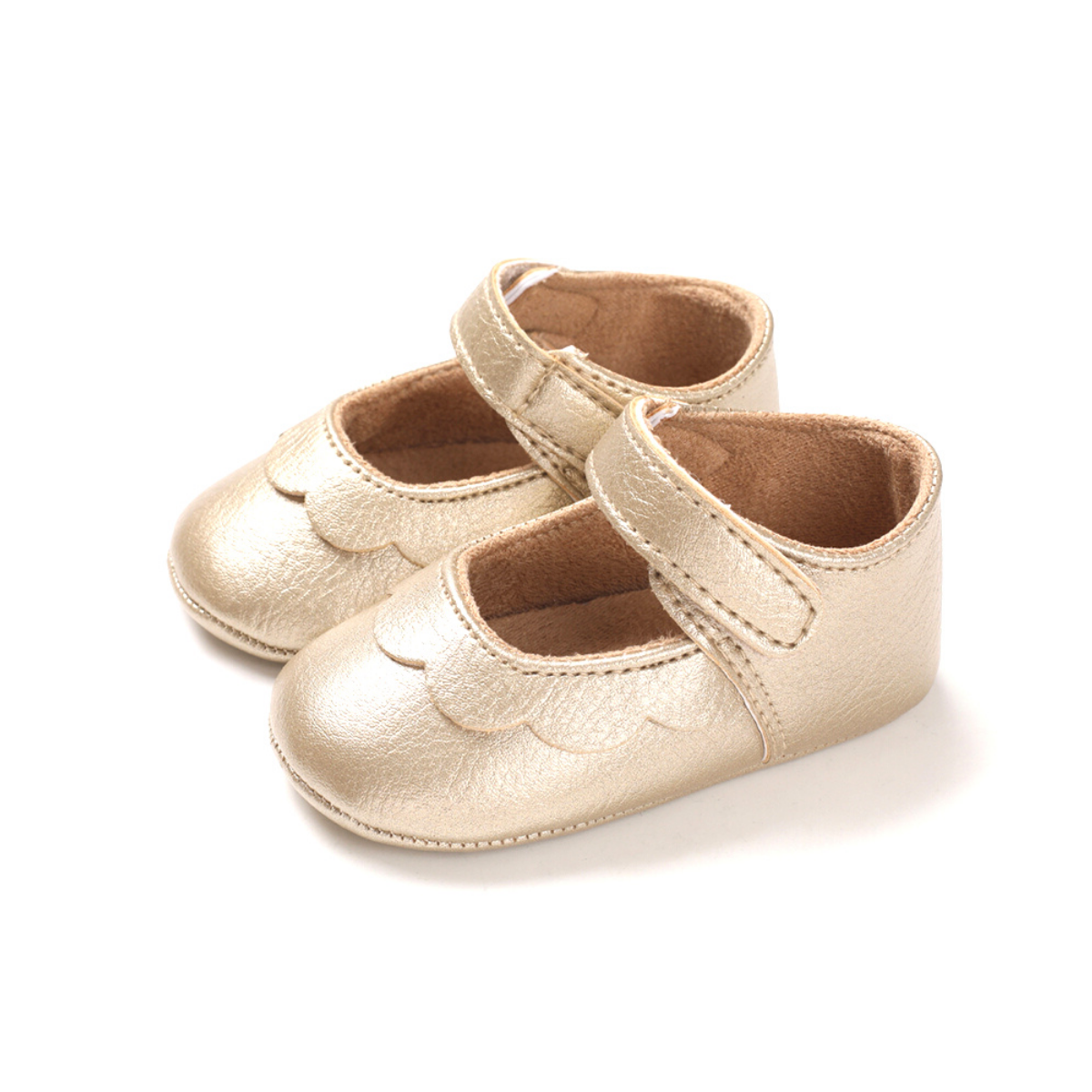 Ollie Soft Sole Shoes Gold Little Charlie