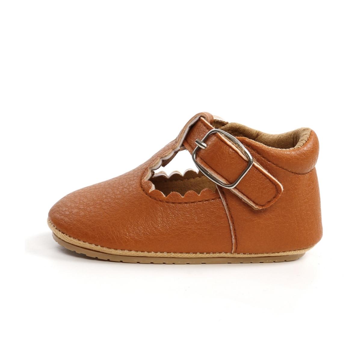 Olivia Soft Sole Shoes - Tan