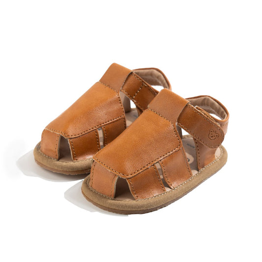 Archie Soft Sole Sandals - Tan