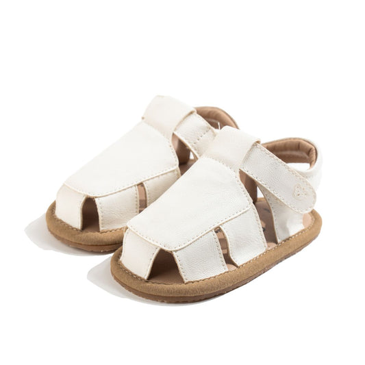 Archie Soft Sole Sandals - White