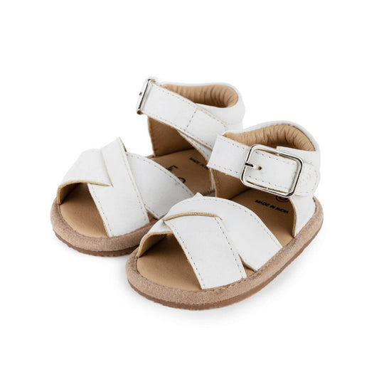 Georgia Soft Sole Sandals - White