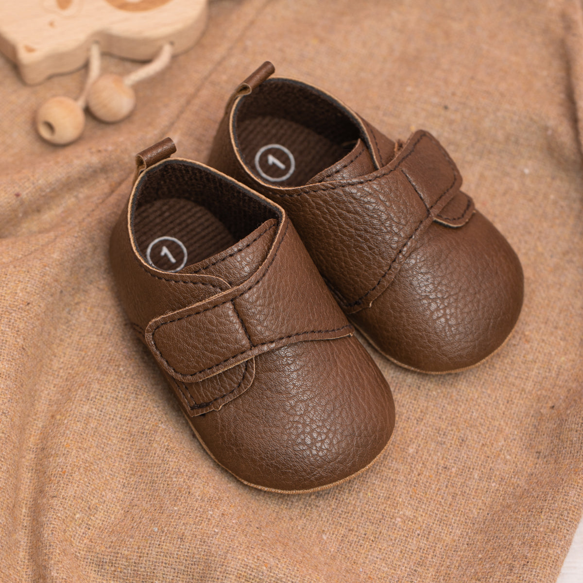 Finley Soft Sole Shoes - Brown