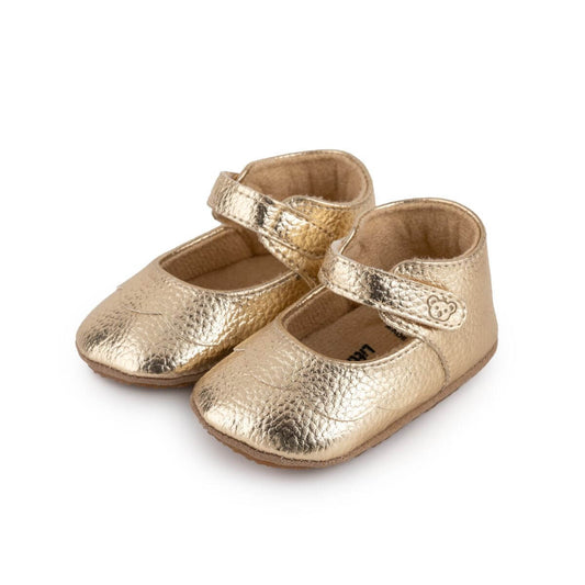 Ollie Soft Sole Shoes - Gold