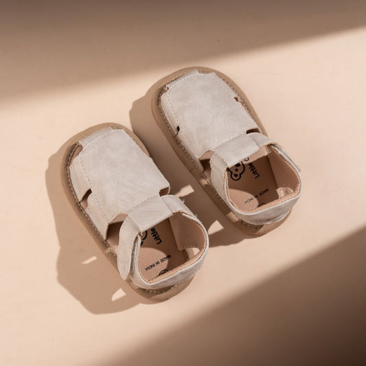 Archie Soft Sole Sandals - Grey