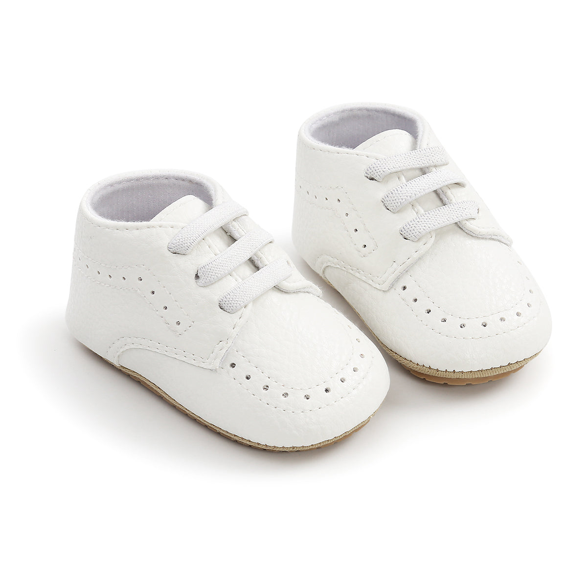 Bailey Soft Sole Shoes - White – Little Charlie