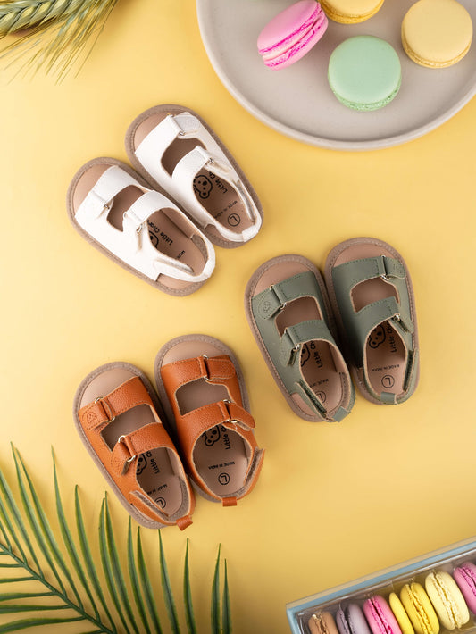 Quinn Soft Sole Sandals - Tan