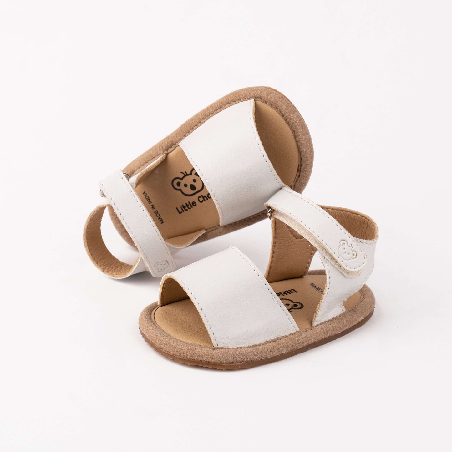 Alice Soft Sole Sandals - White