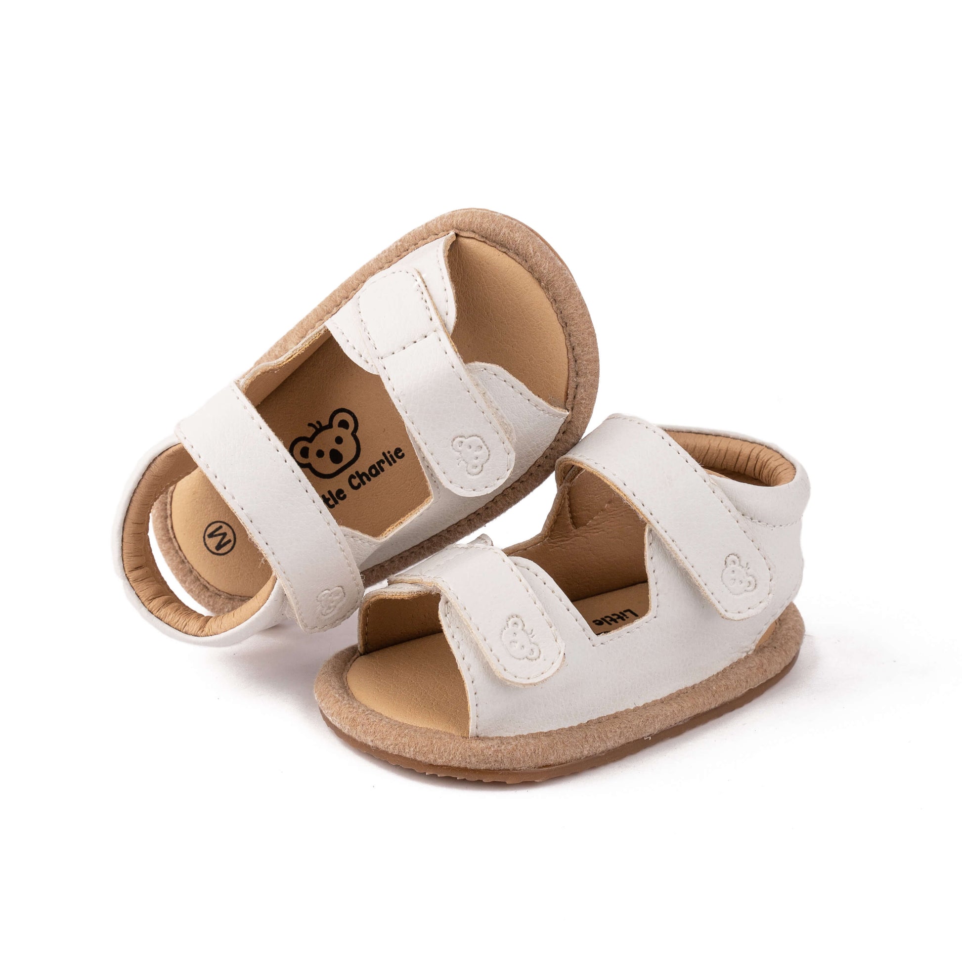 Ella Soft Sole Sandals White - Main Image