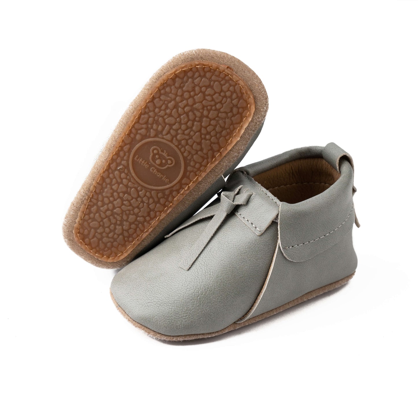 Logan Soft Sole Shoes - Grey