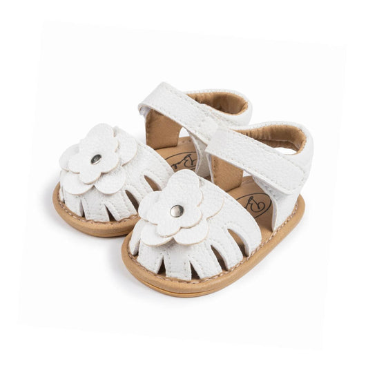 Anara Soft Sole Sandals - White