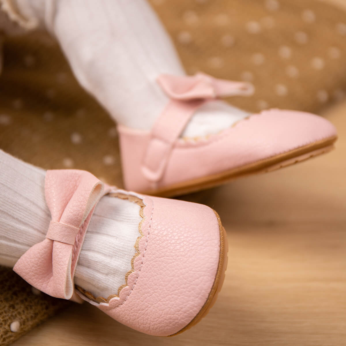 Amayra Soft Sole Shoes - Pink