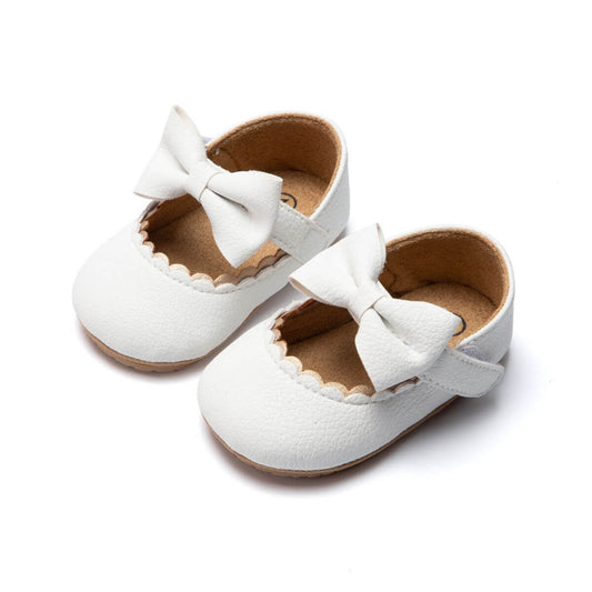Amayra Soft Sole Shoes - White