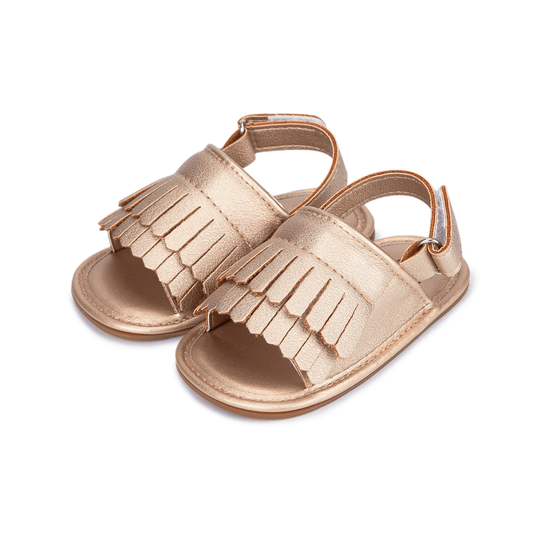 Lily Soft Sole Sandals - Gold