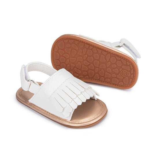 Lily Soft Sole Sandals - White
