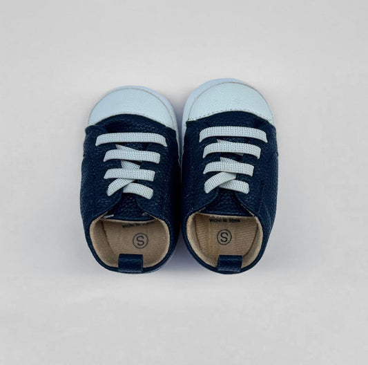 Riley Soft Sole Shoes - Navy