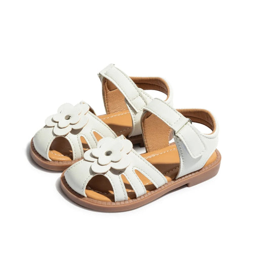 Summer 1st Walker Baby Shoes - White