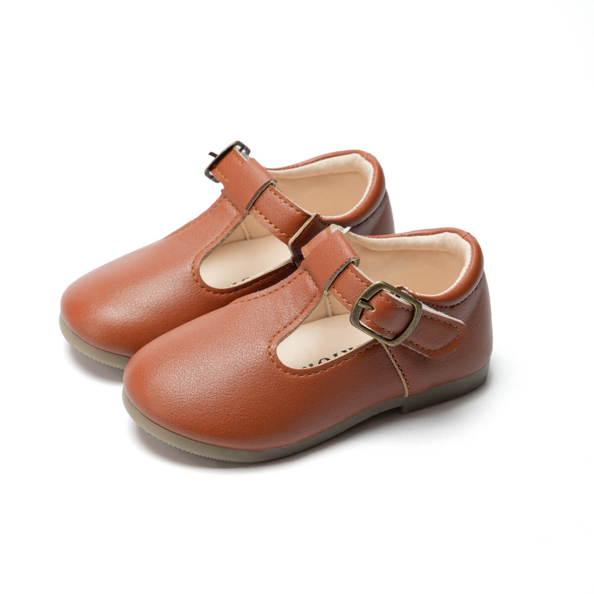 Asher 1st Walker Baby Shoes - Tan