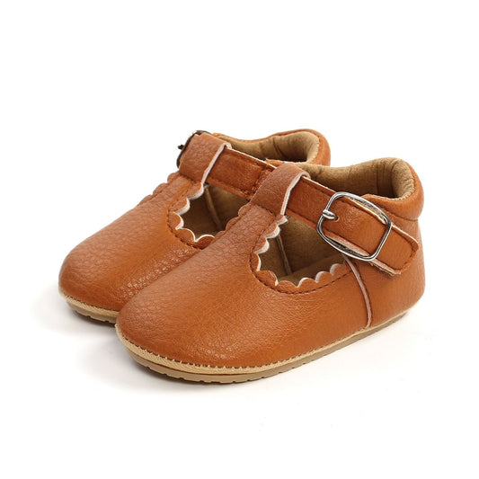 Olivia Soft Sole Shoes - Tan