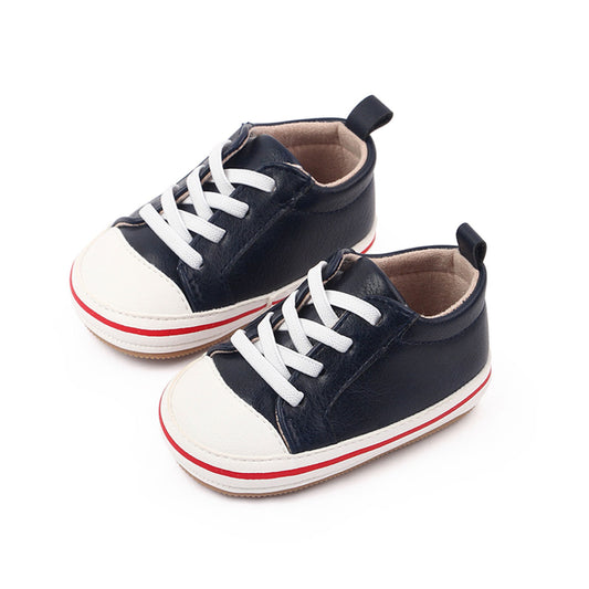 Riley Soft Sole Shoes - Navy